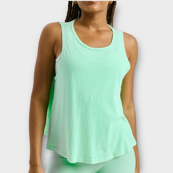 Year of Ours PE Tank Top in Lucite Mint Green Women’s Size M NWT - Picture 2 of 6
